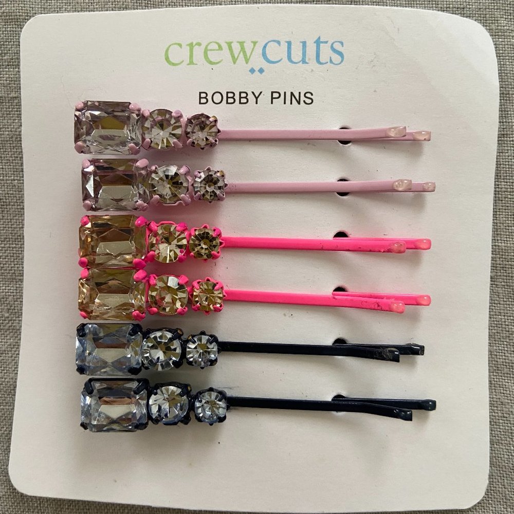 crewcuts Bejeweled Bobby Pins